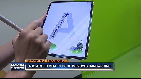 Augmented reality helping improve handwriting, kindergarten readiness