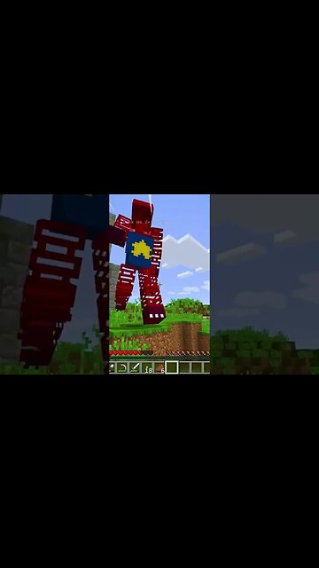 MINECRAFT: ATHOS SENDO PERSEGUIDO POR BOXY BOO #shorts