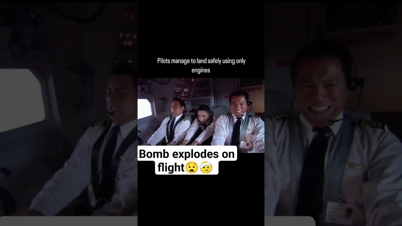 Bomb 💣 explodes on flight ✈️