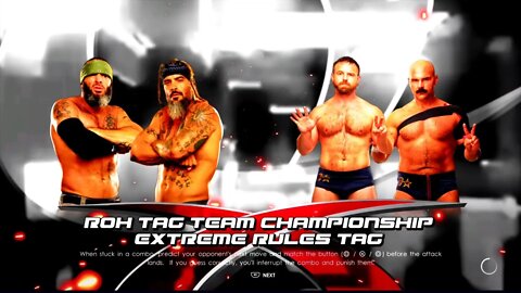 ROH Final Battle 2022 FTR vs The Briscoes for the ROH World Tag Team Championships