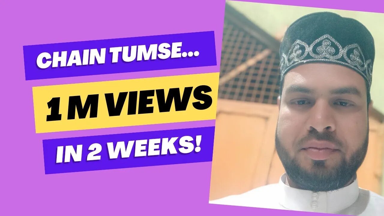 1 Million Views|Chain Tumse|#shorts #youtubeshorts #viral #shortsvideo #trending #MOHD. RAHEEMUDDIN