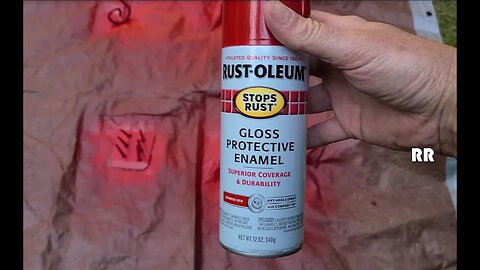 This red pops! Rust-Oleum Gloss Red Sunrise