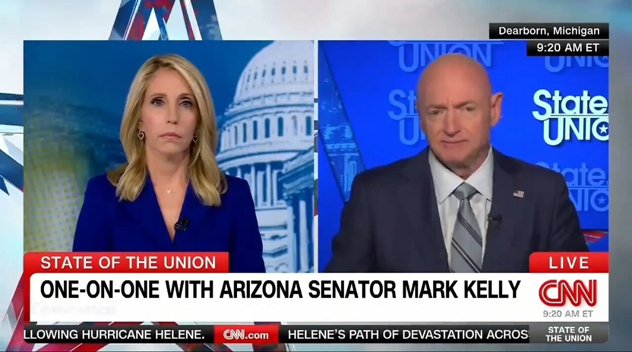 Sen Mark Kelly Smears The Trump Family