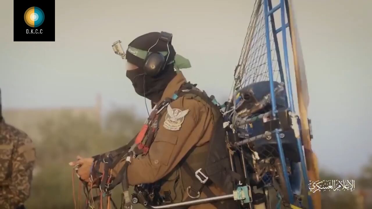 The first moments before the Qasam attacks.