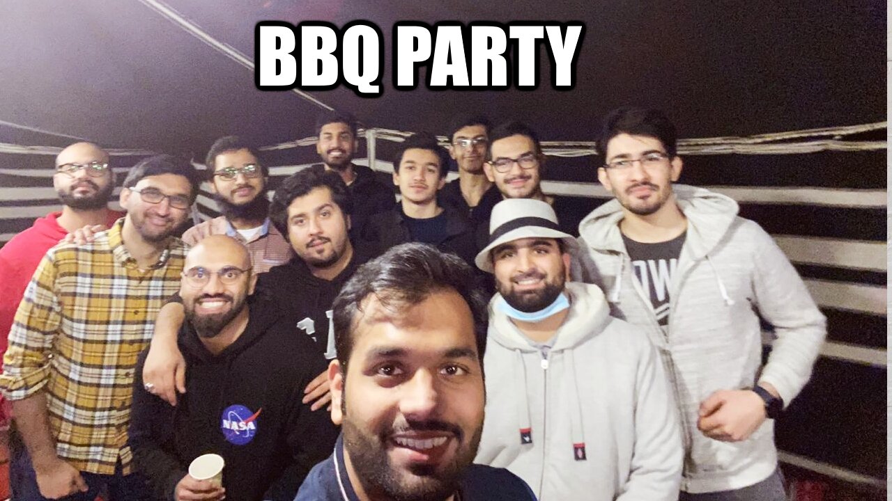 When you BBQ with your Friends and Relatives!