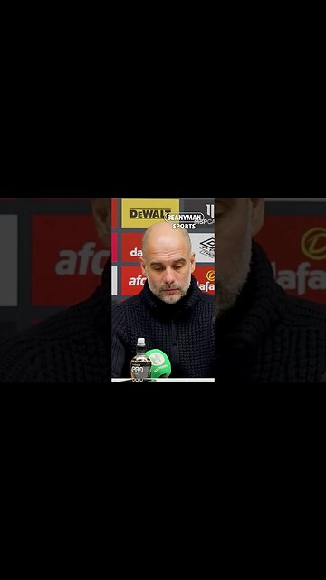 Pep Guardiola LOVES BeanymanSports