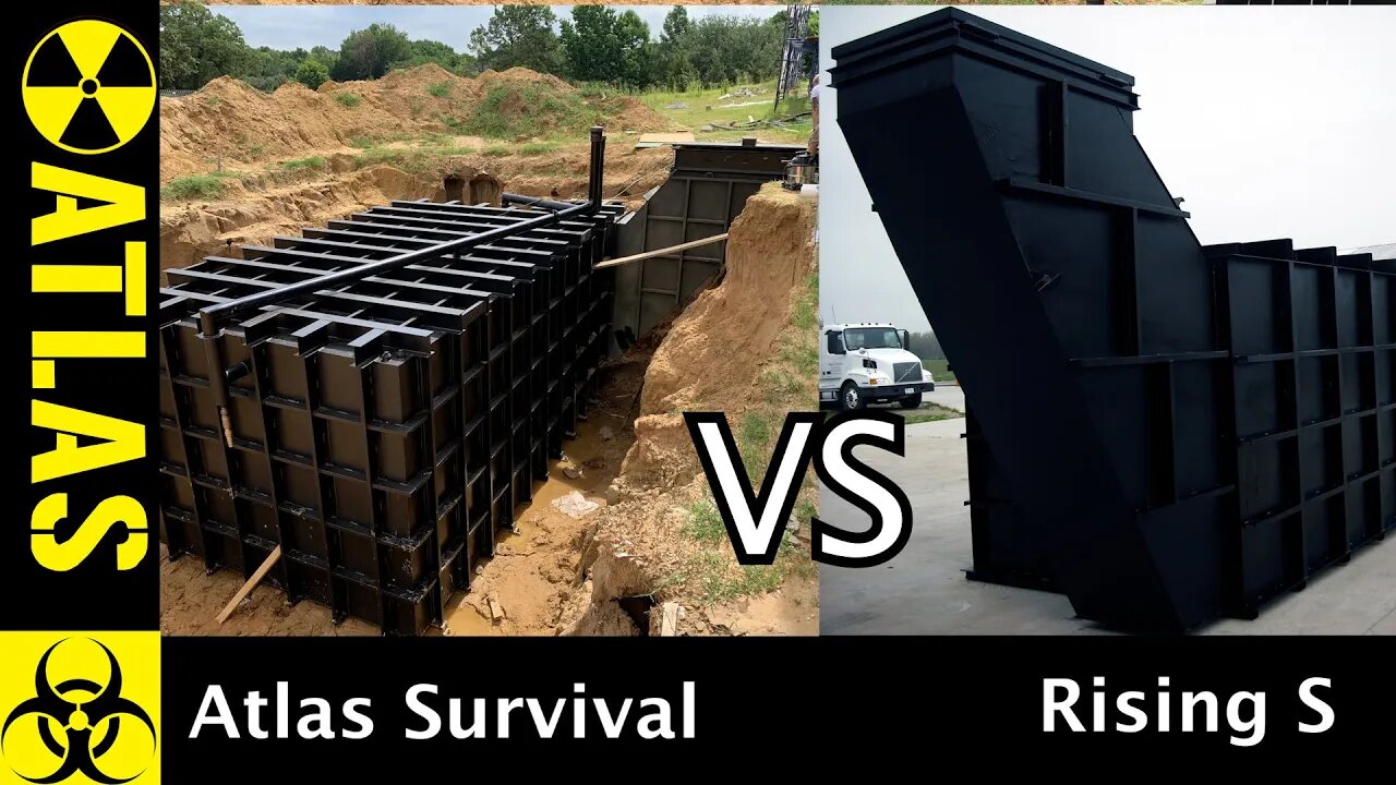 Atlas Survival Shelters compared to Rising S Company in 2021