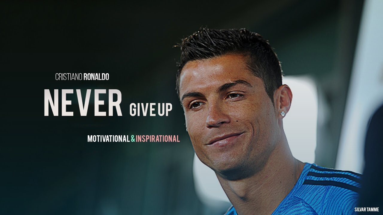 Soccer legend Cristiano Ronaldo never gives up! video motivation - motivation video