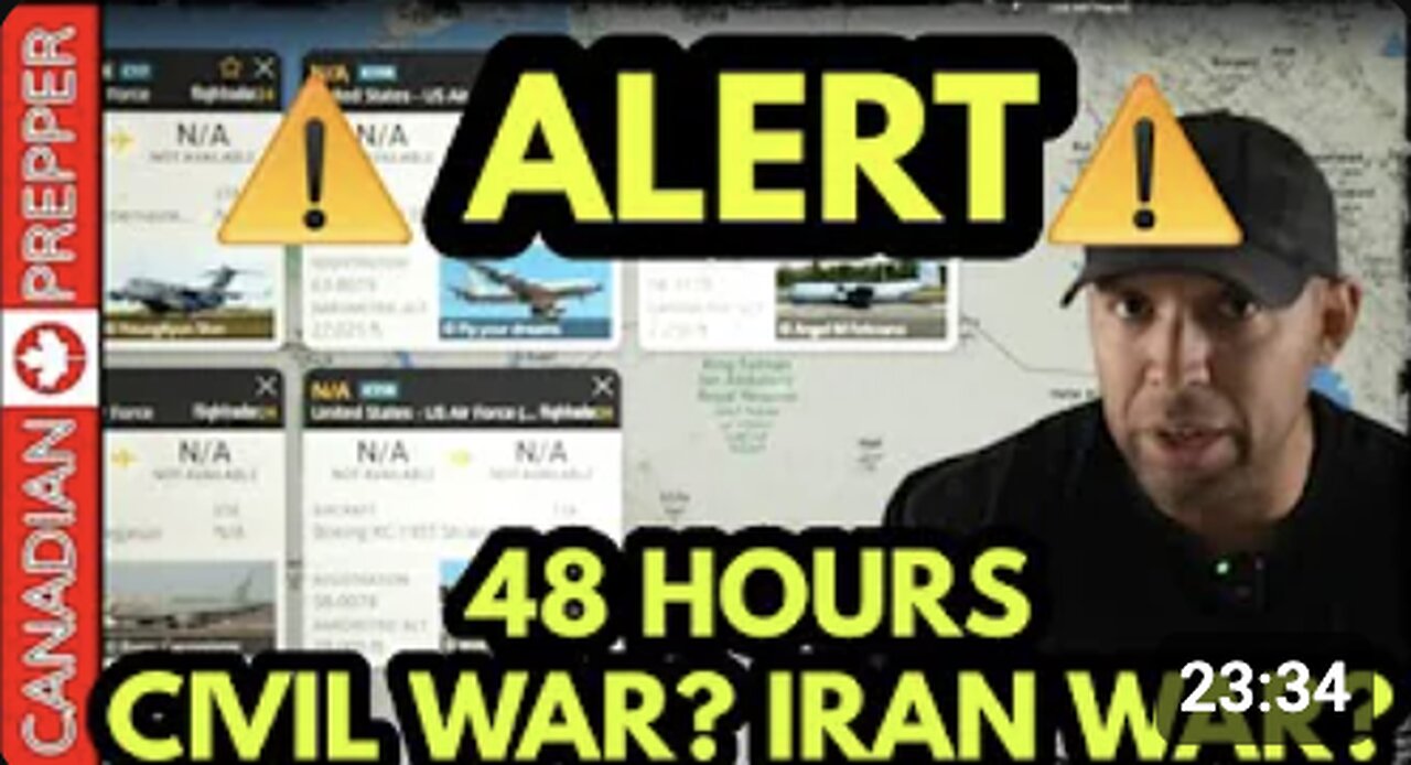 ⚡EMERGENCY ALERT: ELECTION CIVIL WAR PLAN/ IRAN WAR WILL BE A DIVERSION, 1000 MISSILES PREPPED