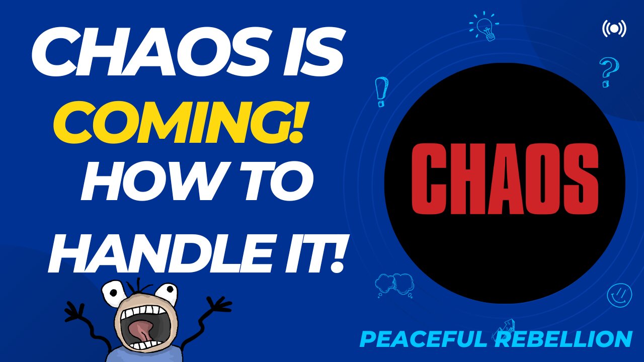 CHAOS IS COMING! Peaceful Rebellion #awake #aware #spirituality #channeling #5d #ascension