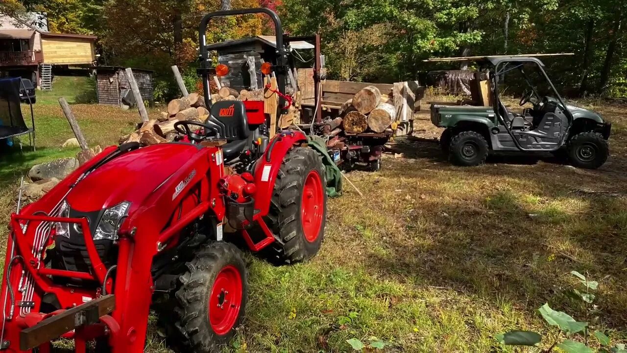 Firewood splitting B 22