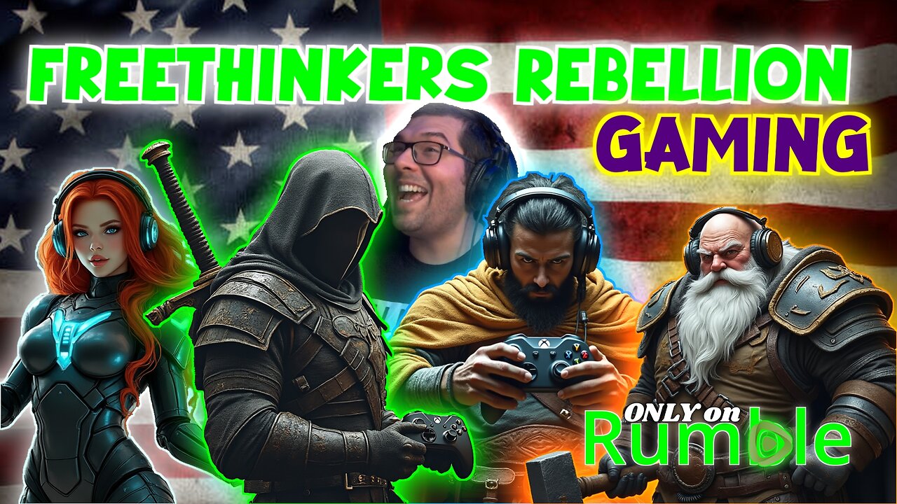 Jeff D. Freethinkers Rebellion RUMBLE Chat. Play Games, Talk Politics.