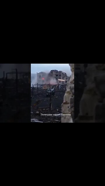 Russian fighters knock out Ukrainian snipers with a 30-mm automatic gun 2A42.