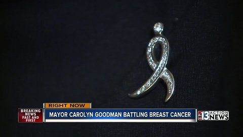 Las Vegas woman understands mayor's cancer diagnosis