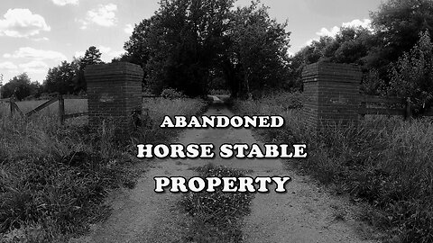 Abandoned Horse Stable Property