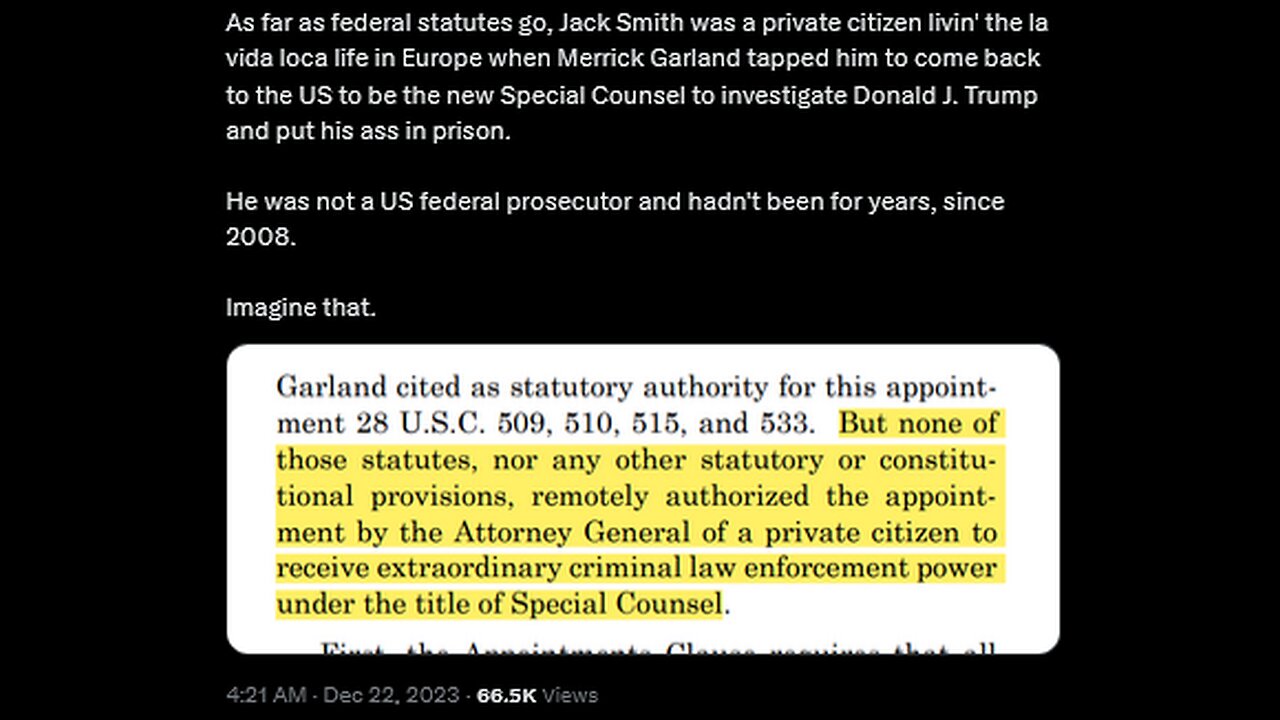 🚨LIVE BREAKING: Judge DISMISSES Classified Docs Case! Pres Trump Responds! Jack Smith WEEPS 7-15-24