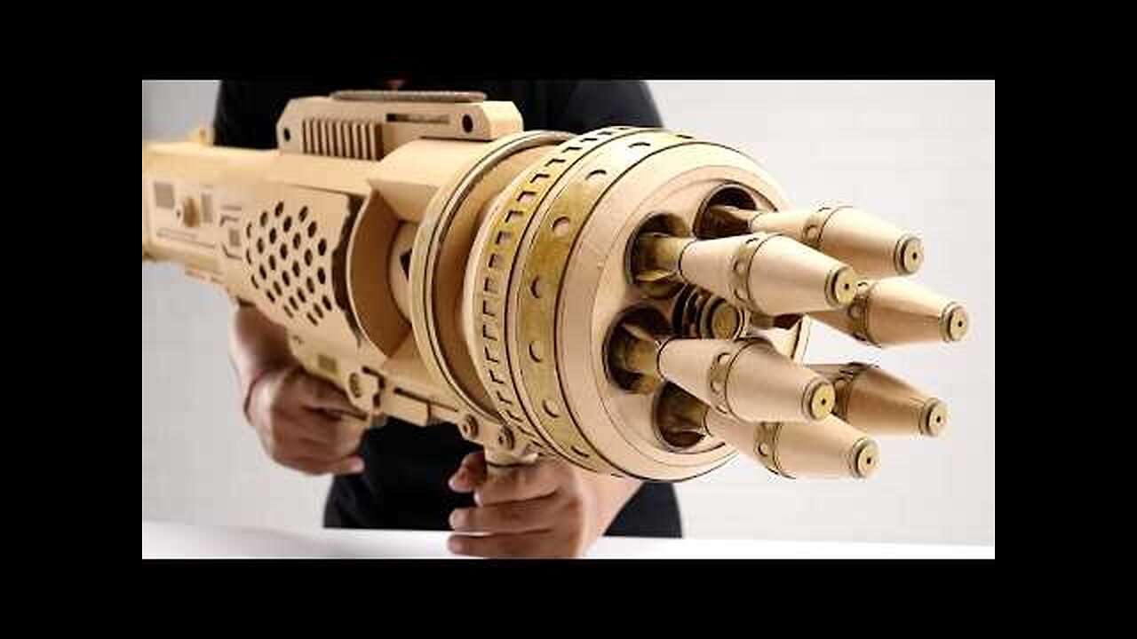 "6 Shot MEGA Launcher | Fun DIY Cardboard Craft