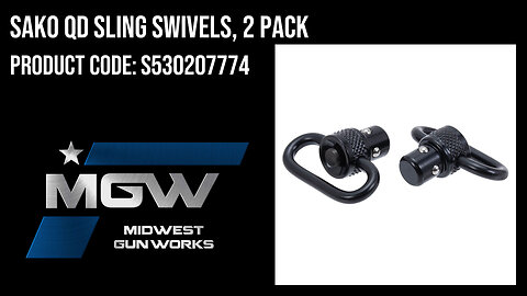 Sako QD Sling Swivels, 2 Pack - S530207774