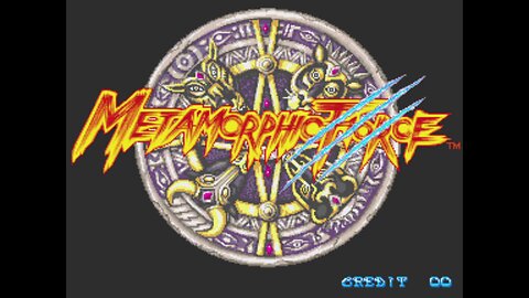 Metamorphic Force Arcade Game, Konami 1993, playthrough