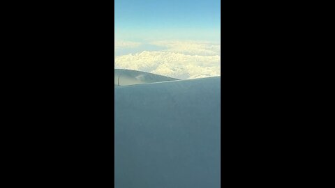 Himalayas from the top🏔️🏔️