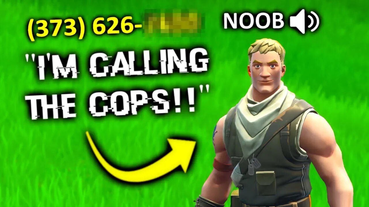 i found his phone number, then... (fortnite)