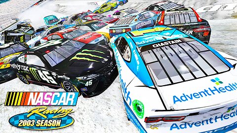 BRISTOL BUT IT'S COVERED IN SNOW // NASCAR Racing 2003 Season