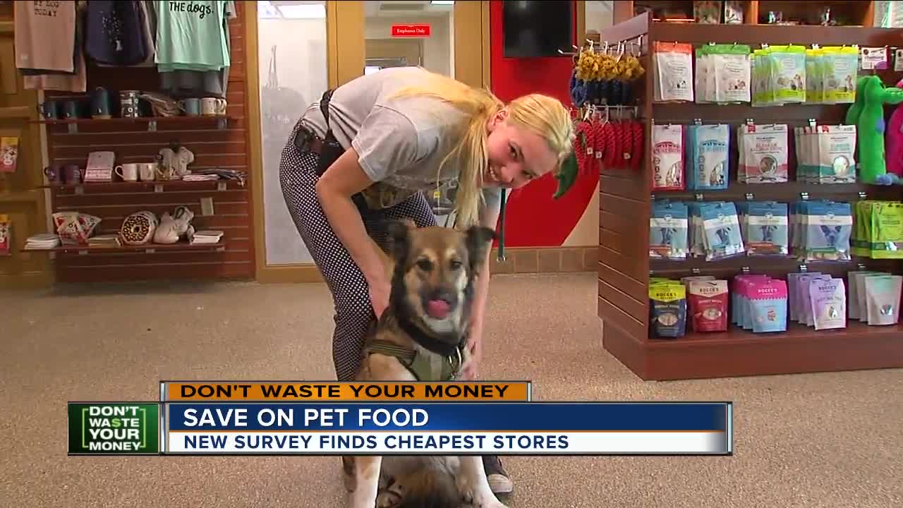 Save on pet food