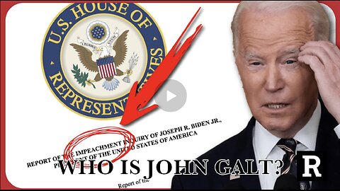 REDACTED W/ BREAKING! BIDEN COMMITTED IMPEACHABLE OFFENSES HOUSE FINDS. JGANON, SGANON