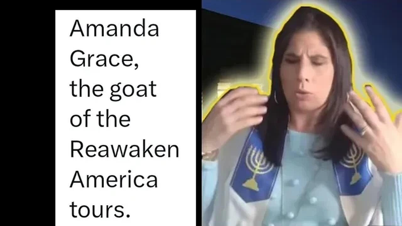 Amanda Grace, the GOAT of the Reawaken America tour.