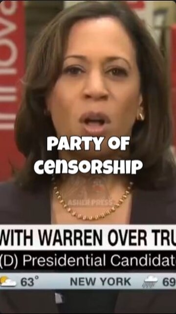 A vote For Kamala is a vote for censorship