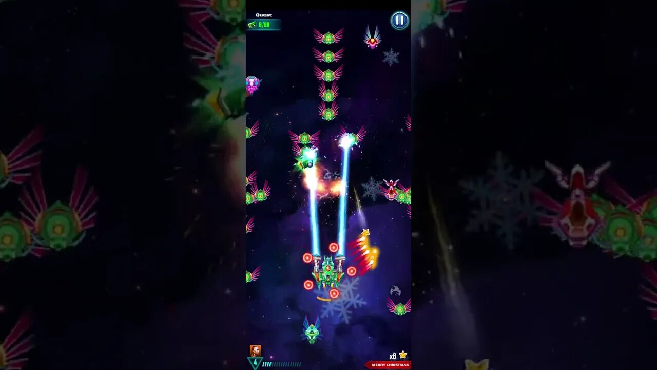 Galaxy Attack Alien Shooter - Merry Christmas - Happy New Year 2023 Event - Level 6 of 20