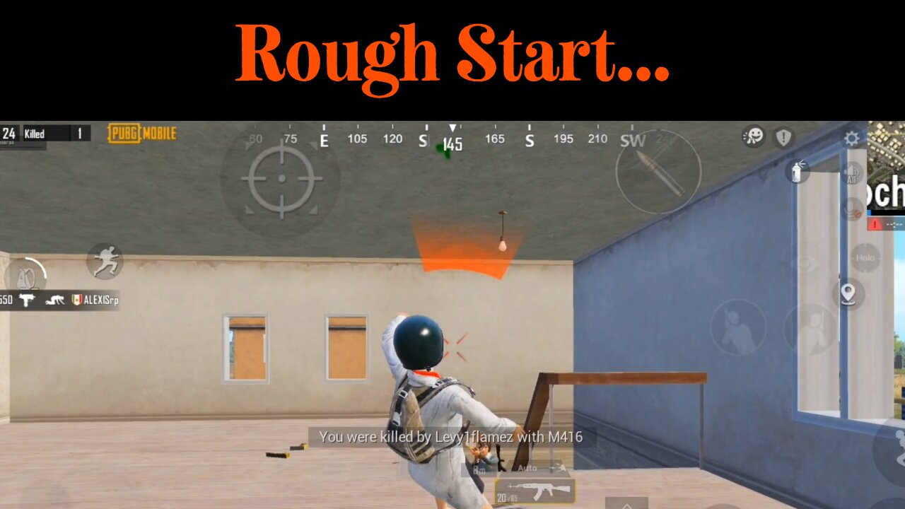 Rough Start... - PubG Mobile Gameplay