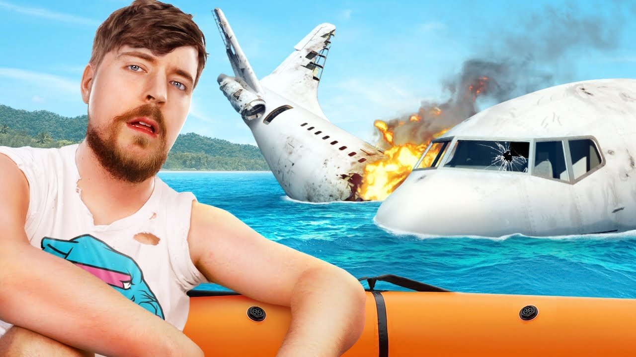 I Survived A Plane Crash Mr Beast