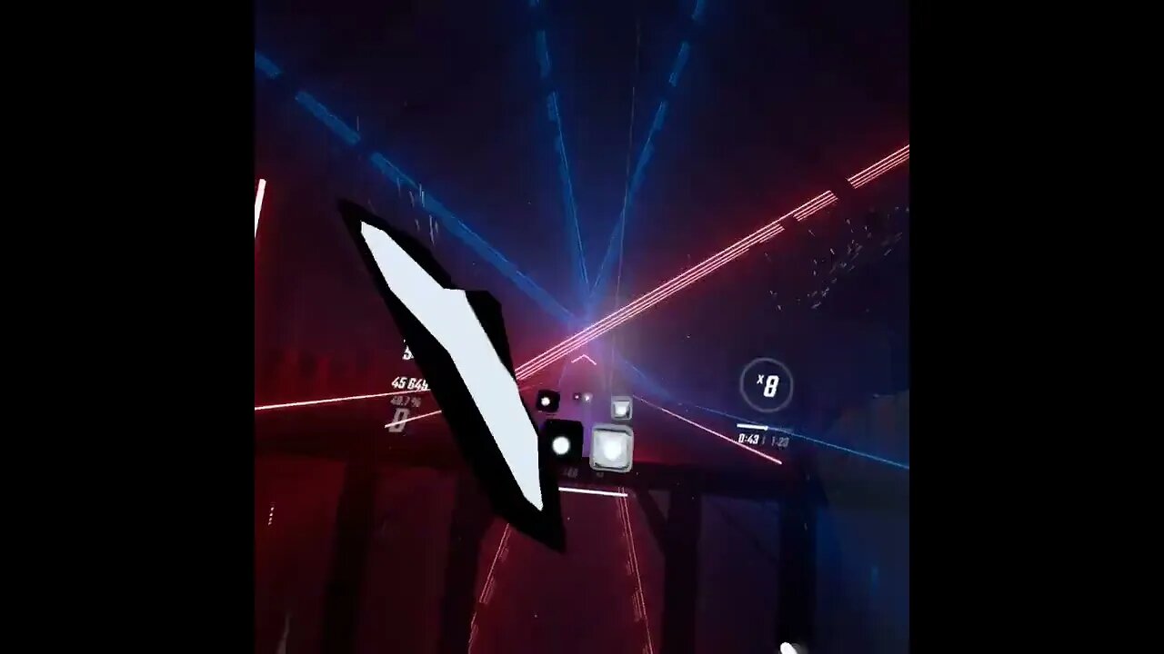 Beat saber Flyer Bradio tv size no arrows