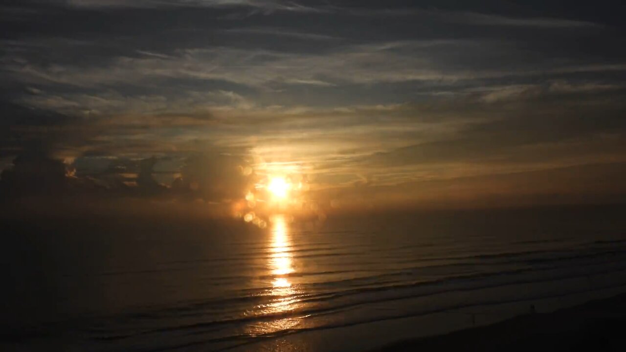 Ormond Beach Florida shore sunrise