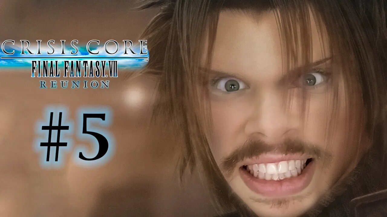 Crisis Core FFVII Reunion #5 - Caindo em cima de uma igreja