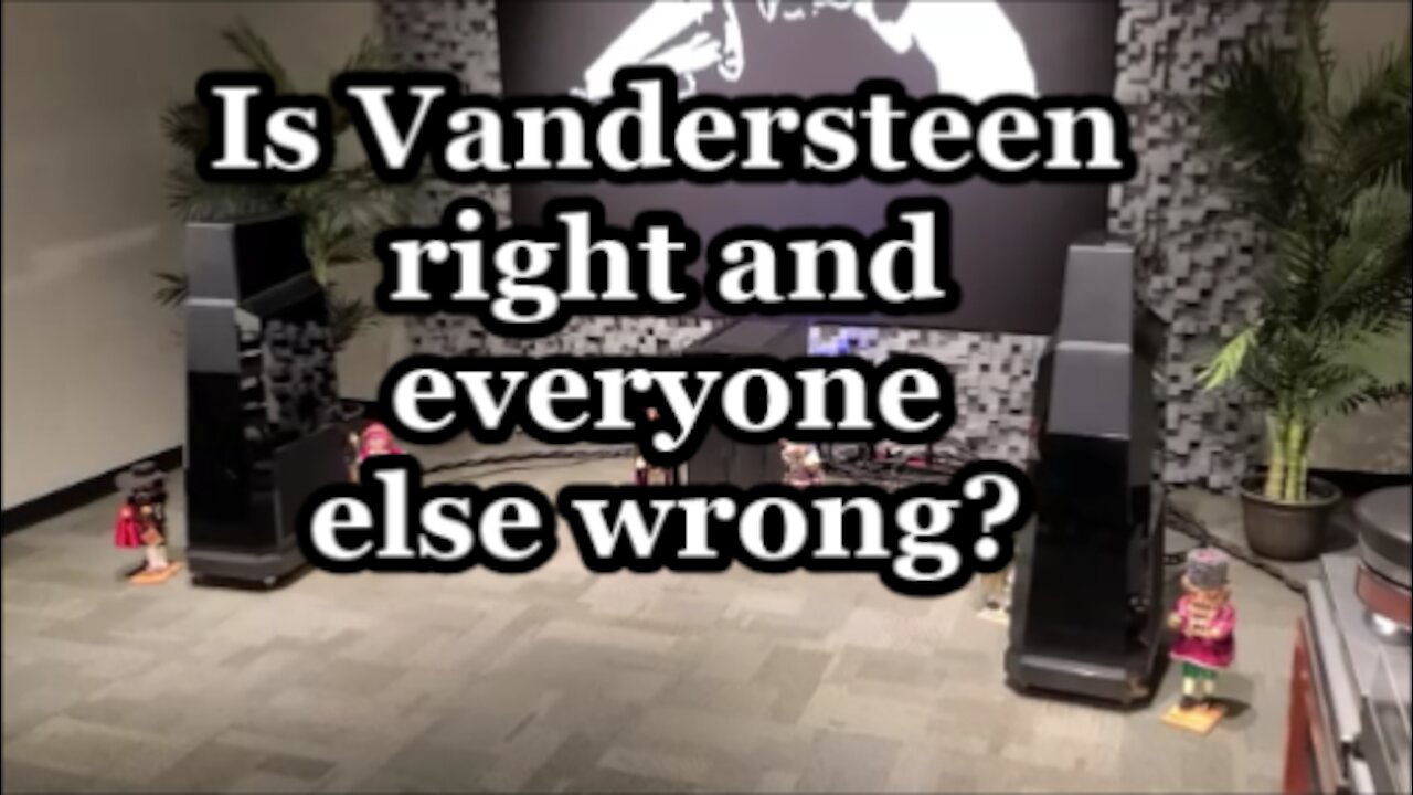 Vandersteen Speakers - Are All Other Speaker Makers Doing It Wrong?