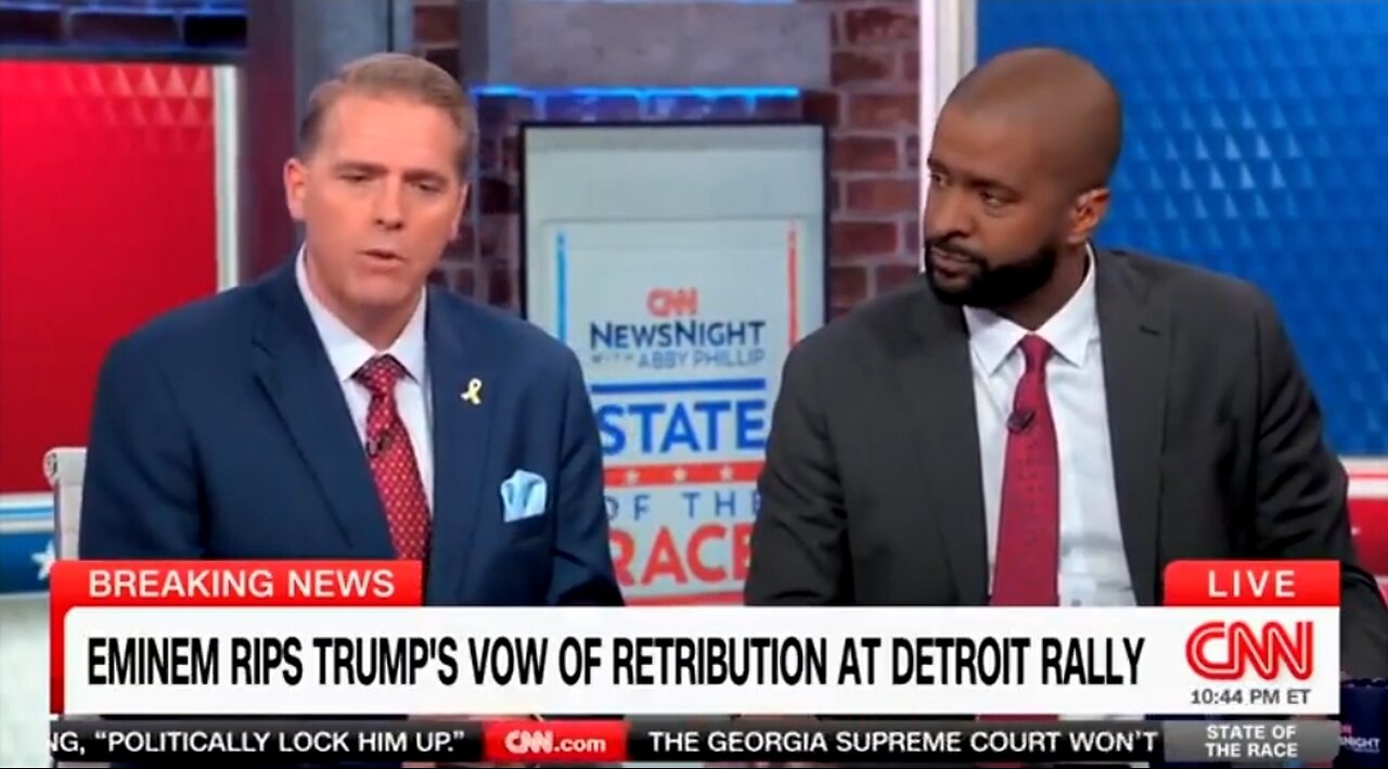 CNN Panel Panics When Scott Jennings Brings Up Doug Emhoff's Domestic Violence Scandal