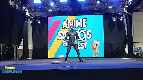 Apresentação Cosplay de Homem-Aranha no Anime Santos Geek Fest 2023!