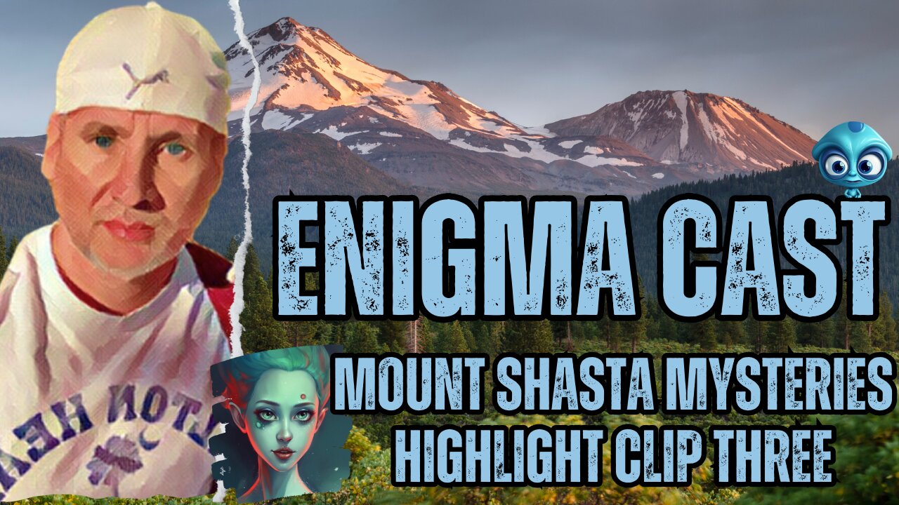 🦶 EnigmaCast Highlight: Bigfoot Sightings and Legends of Mount Shasta 🌄