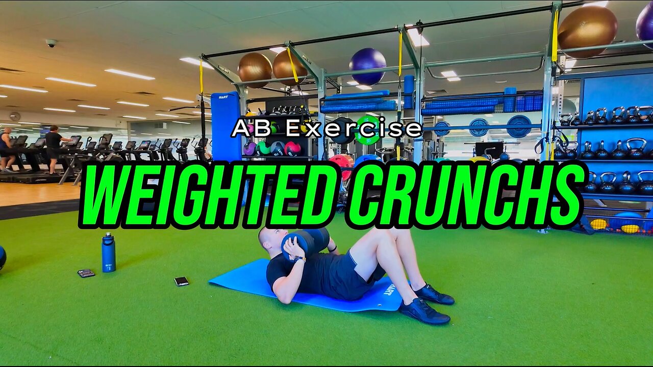 Weighted Crunch | AB Exercises