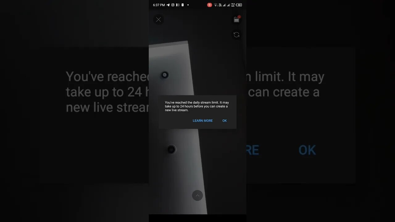 Youtube live stream limit everyday go go 10000 upload