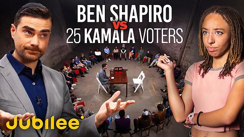 Ben Shapiro Took On 25 Kamala Harris Voters In A Debate, And The Results Were Incredible