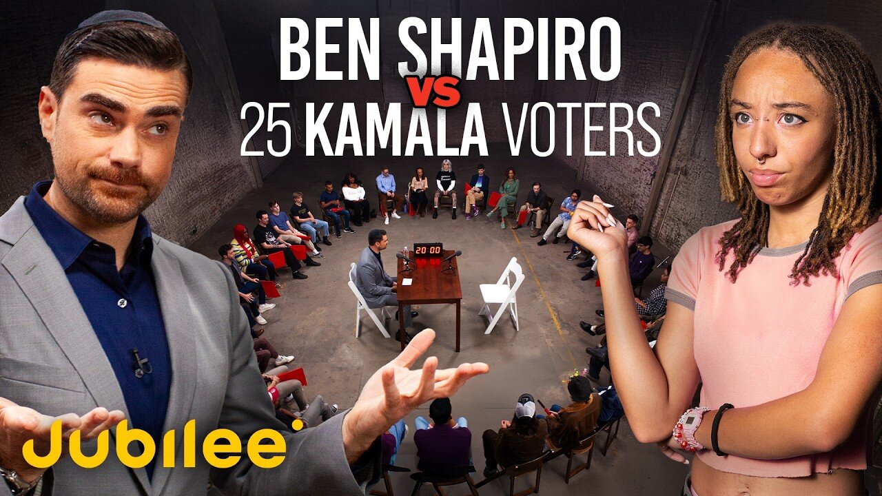 Ben Shapiro Took On 25 Kamala Harris Voters In A Debate, And The Results Were Incredible