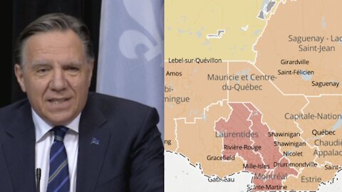 La situation dans ces 5 régions en zone orange au Québec est « sous haute surveillance »