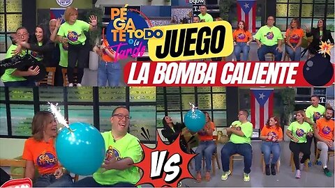 Juego L a Bomba Caliente #juegos #juegosfamiliares #puertorico