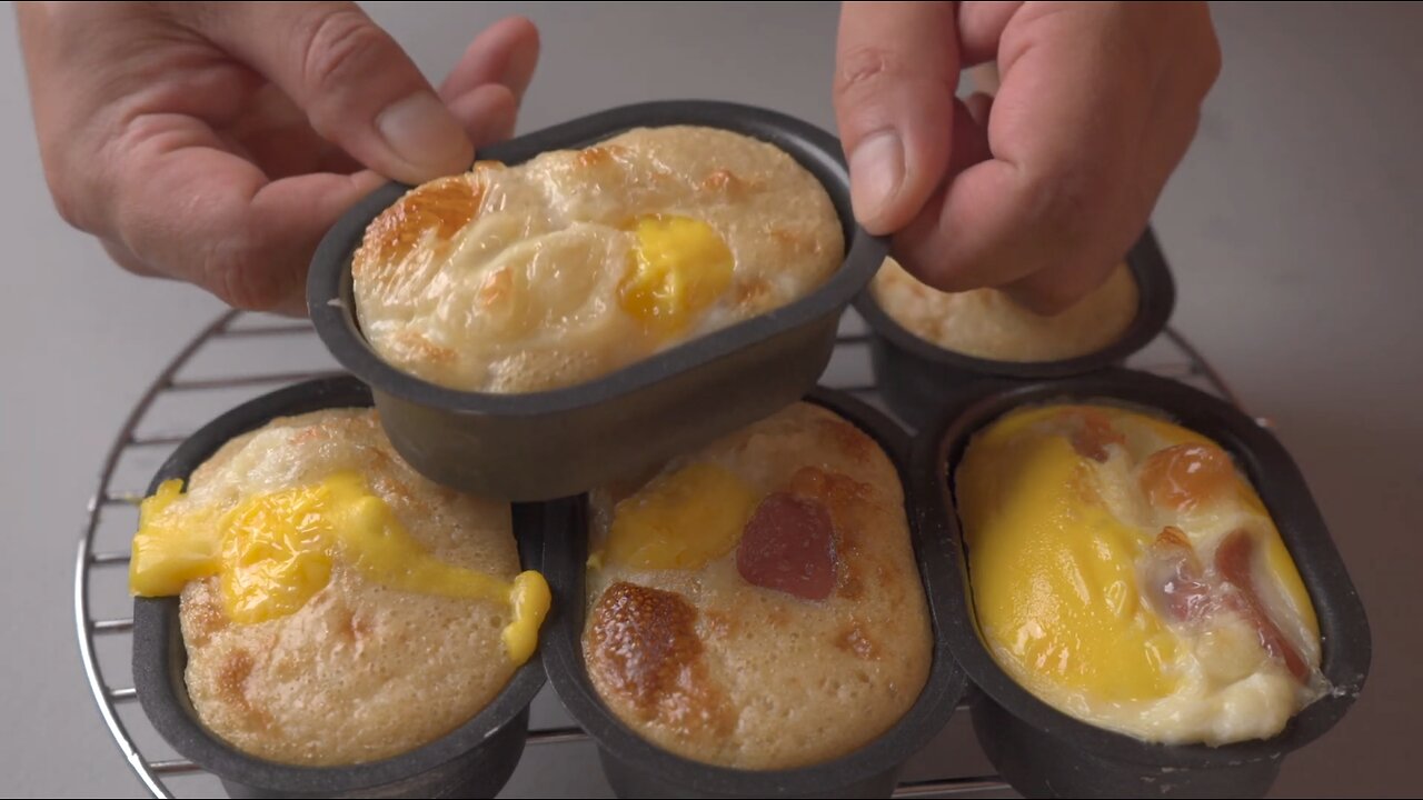 Korean Egg bread (Gyeran-ppang)