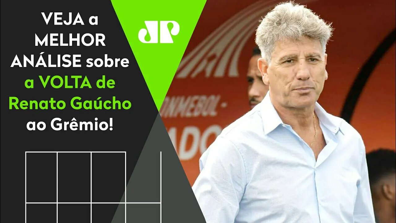 "Cara, ALGO PRECISAVA SER FEITO!" Renato Gaúcho é ANUNCIADO como o NOVO TÉCNICO do Grêmio!