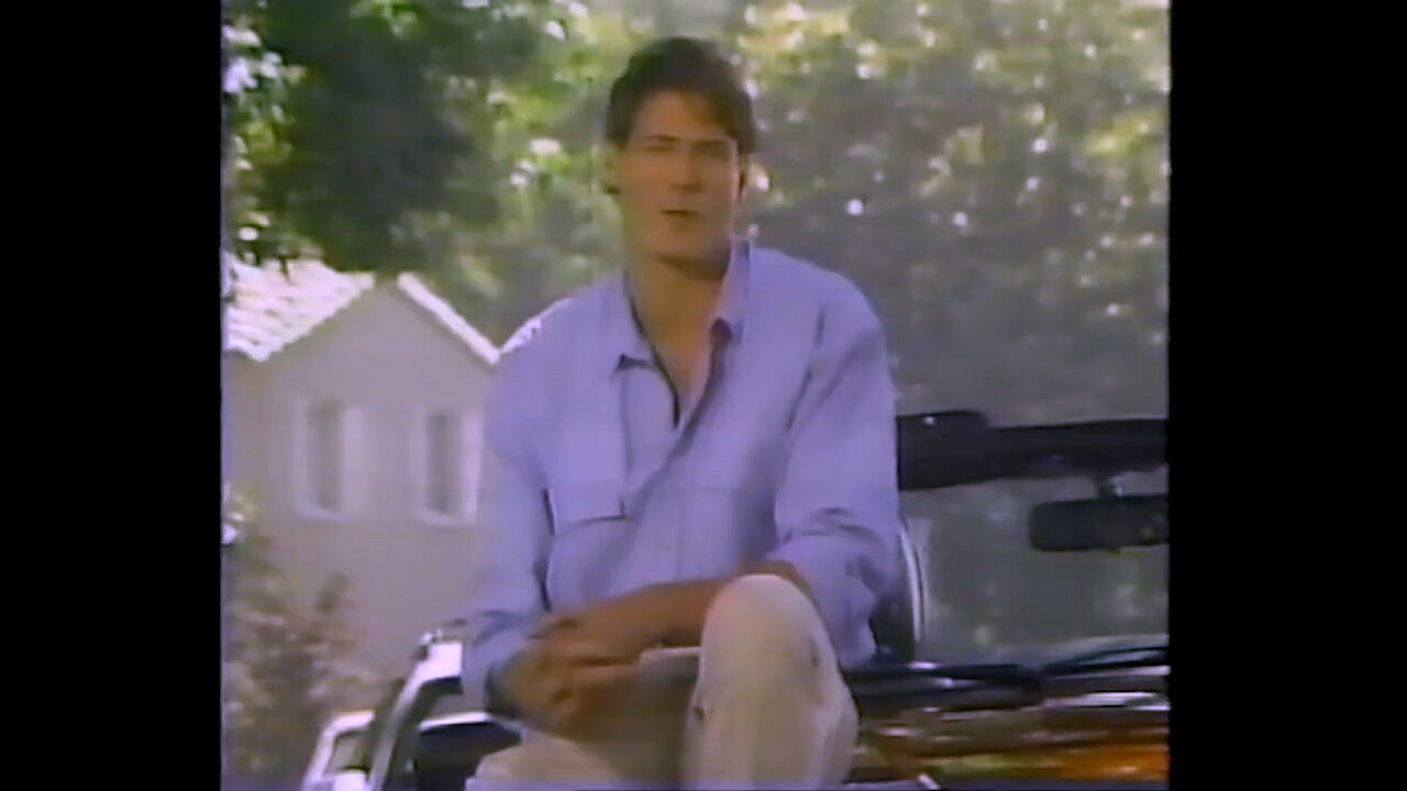 August 29, 1989 - Christopher Reeve 'National Driving Test' Promo & KLAS Mary Ruth Carleton Bumper