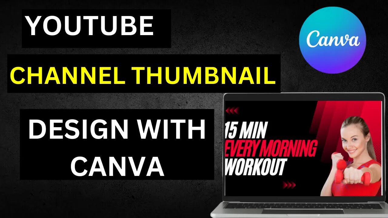 Canva YouTube Thumbnail Tutorial - How To Create/Design YouTube Thumbnail in Canva 2023